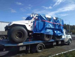 Фото эвакуации после ДТП