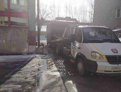 Фото процесса оказания услуг эвакутаора